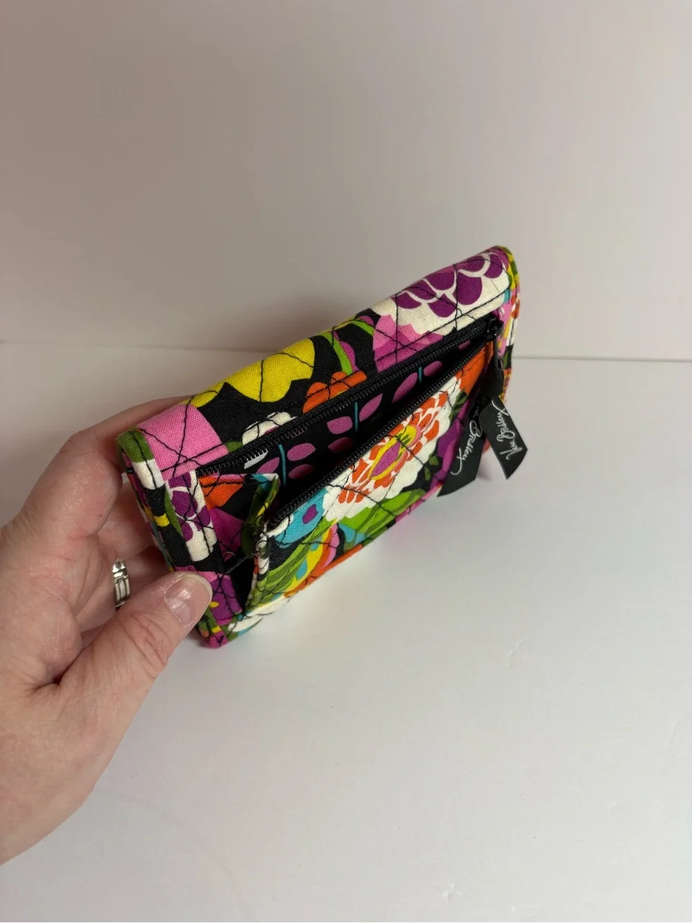 Vera Bradley Va Va Bloom Euro Wallet